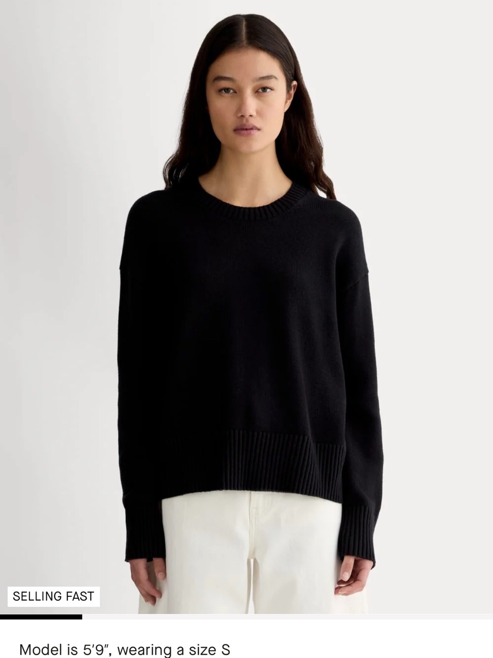 Everlane Boxy Cotton Sweater